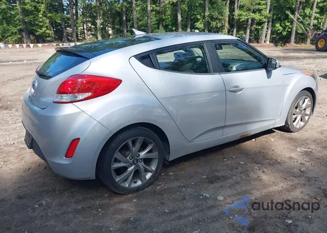 2016 Hyundai Veloster from USA, damaged, VIN KMHTC6ADXGU277441